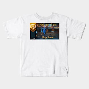 No mans sky themed All blue everything Kids T-Shirt